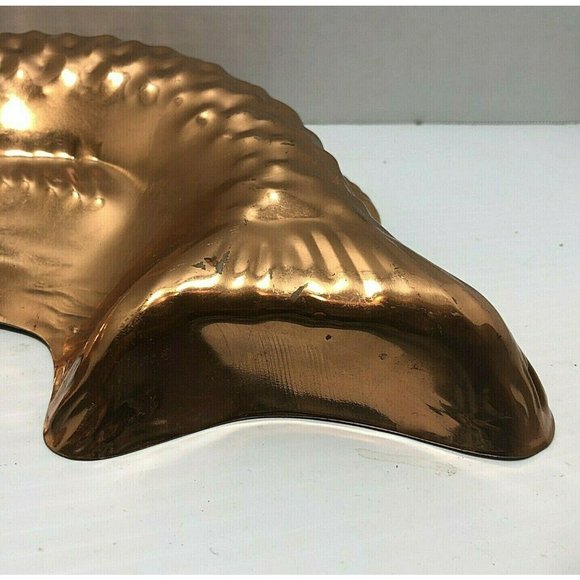 Copper Mold Flying Fish Curved Fish  Made In Korea  Wall Hanging Decor Vintage - Picture 6 of 11